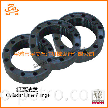 Cylinder cover flange